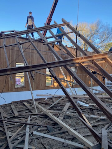 Grant's Roofing and Construction Tatum TX Church Project 2021